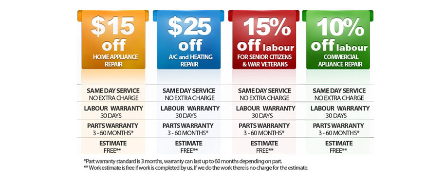 Discount Appliance Repair in Los Angeles